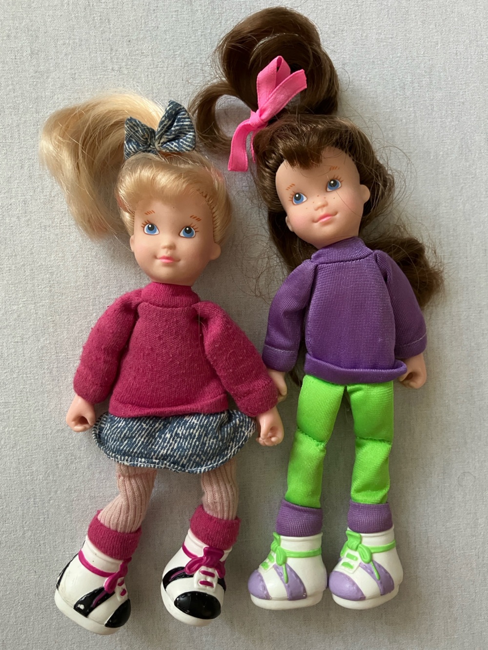Playground Kids Dolls 1990 - Megan and Katie